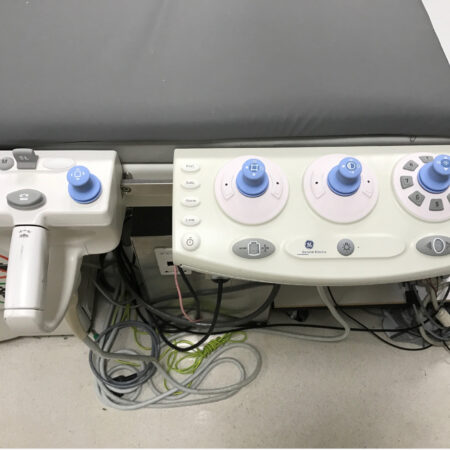 G.E. Medical Cath Lab control panel