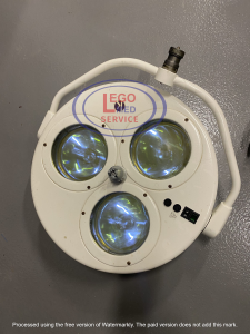Surgical light or medical lamp in operation room for surgery